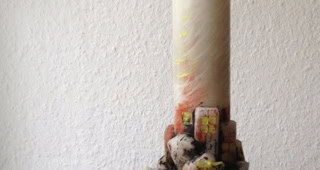 "Heavenly  Jerusalem"  Wedding candle