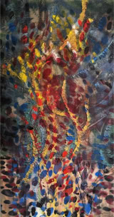 „Gedeihen“ Acryl auf Leinwand,  B190xH100 2025 