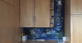 Golgotha"  Sacristy design Gera- Lusan Color varnish on plywood