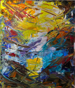 Weg zum Licht Acryl auf Leinwand  B60xH70 2024